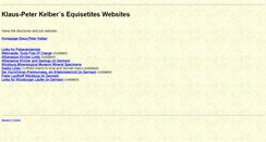 Desktop Screenshot of equisetites.de